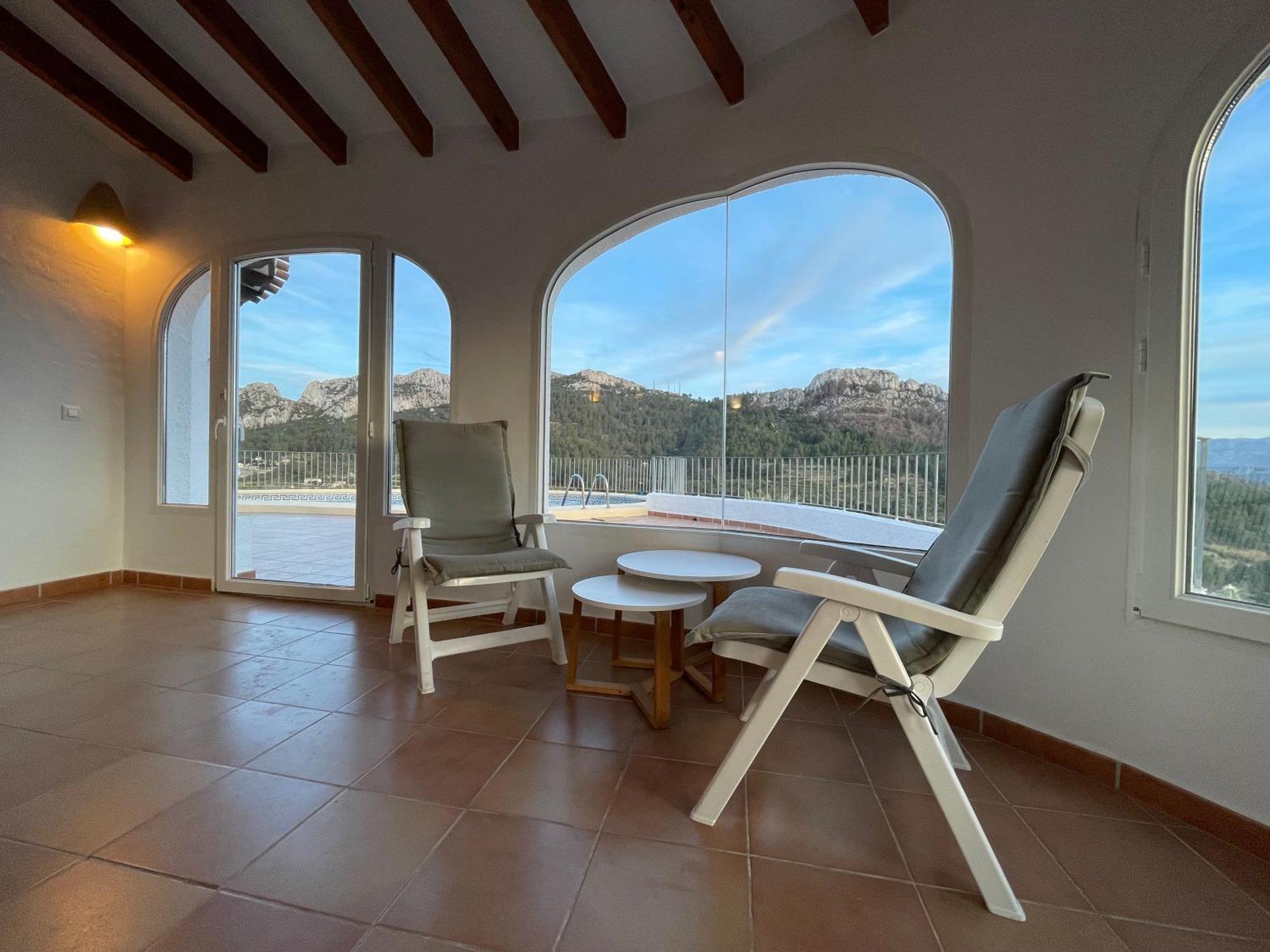 Casa Dalí lot of space, fantastic views&heated pool Monte Pego Exterior foto