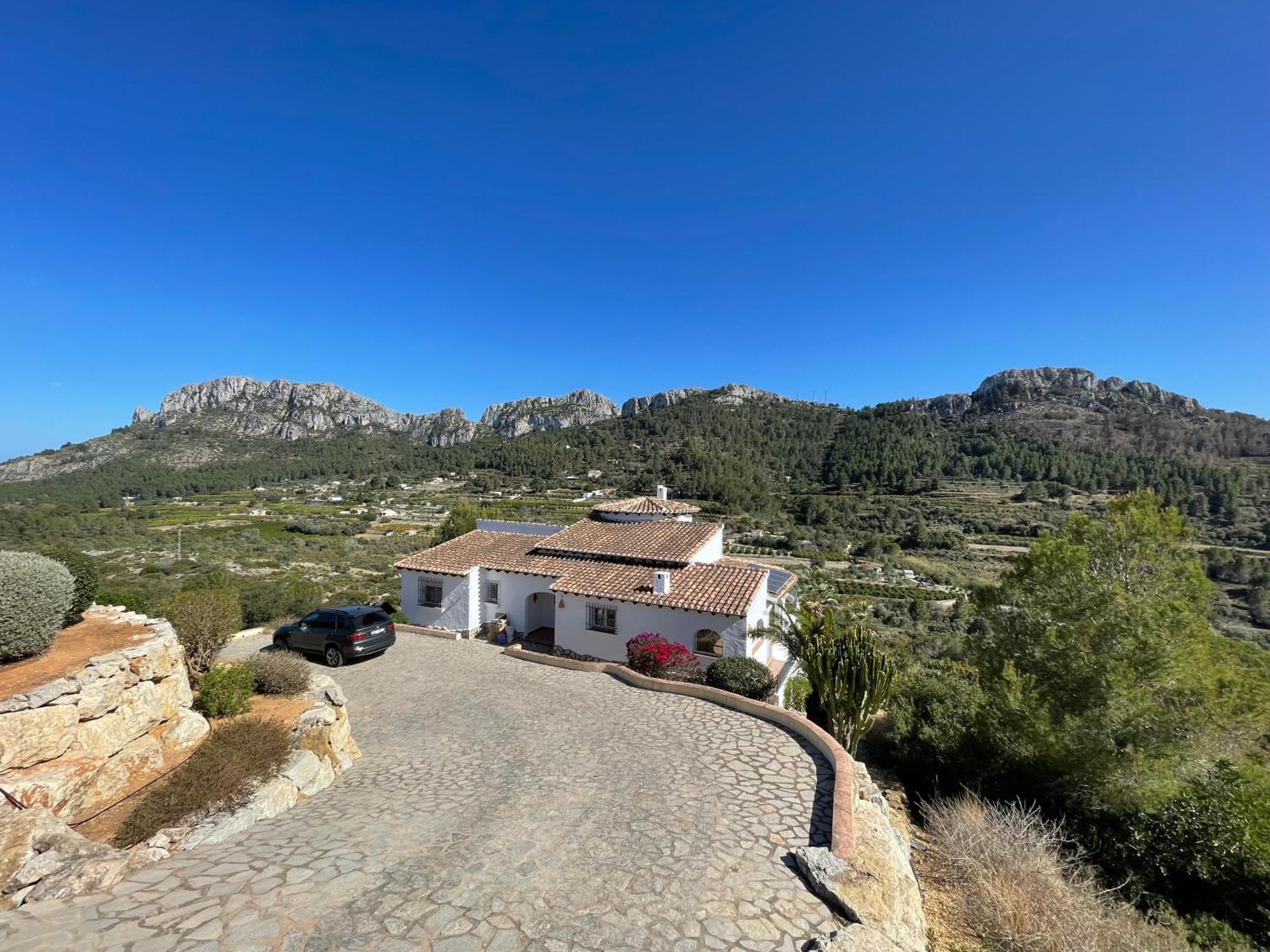 Casa Dalí lot of space, fantastic views&heated pool Monte Pego Exterior foto